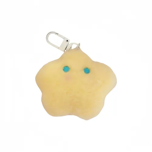LALABABY Custard Stars Moon Plush Pendant 5cm Height