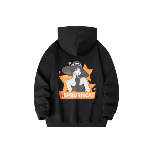 Hepburn Cat Унисекс Свитшоты