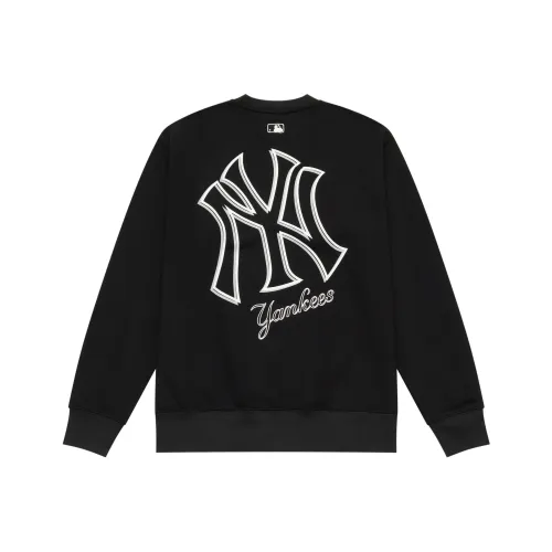 MLB New York Yankees Basic Collection 24FW American Vintage Свитшот Унисекс Черный