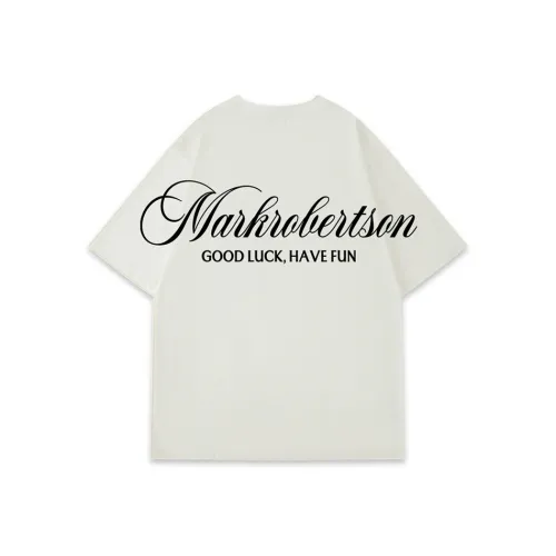 MARK ROBERTSON T-Shirt Унисекс Белый