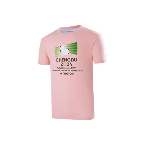 Victor T Рубашка Унисекс Оранжевый Розовый