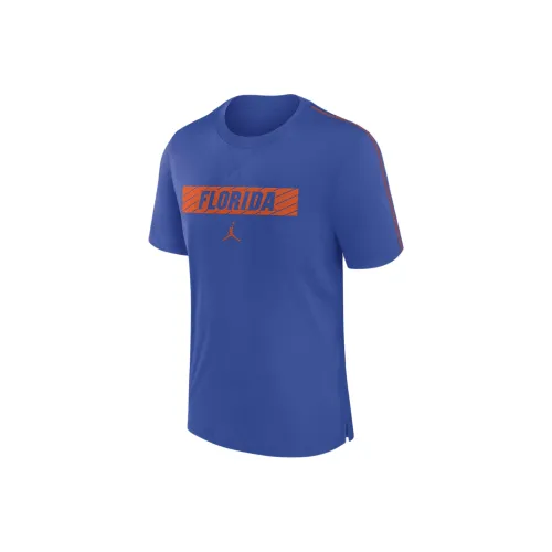 Джордан FLORIDA GATORSMen's College Sideline Player Dri Fit T Shirt Men's Blue