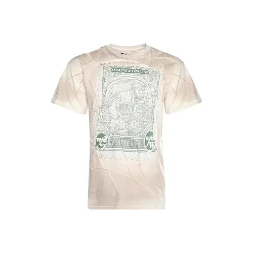 Who Decides War T-Shirt Мужской Бежевый