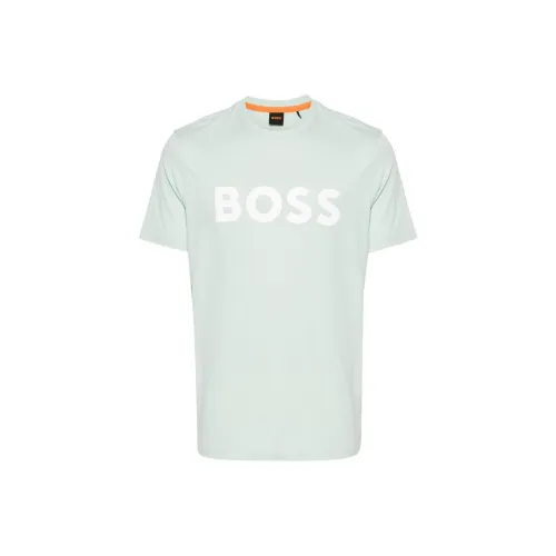 Hugo Boss T-Рубашка Мужская Светло-Зеленая