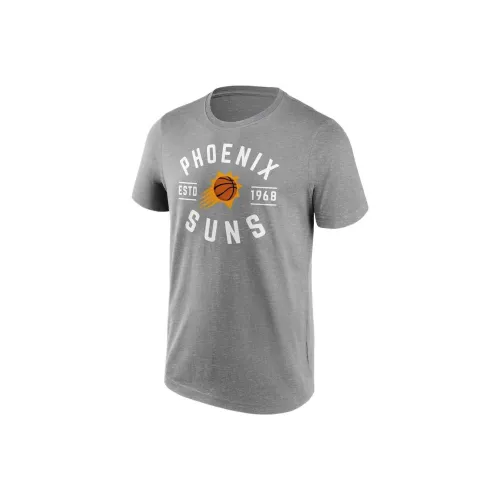 NBA Fanatics Phoenix Suns Phoenix Suns Футболка Мужская Серого цвета