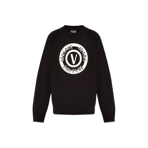 VERSACE JEANS COUTURE FW23 Толстовка Мужской Черный