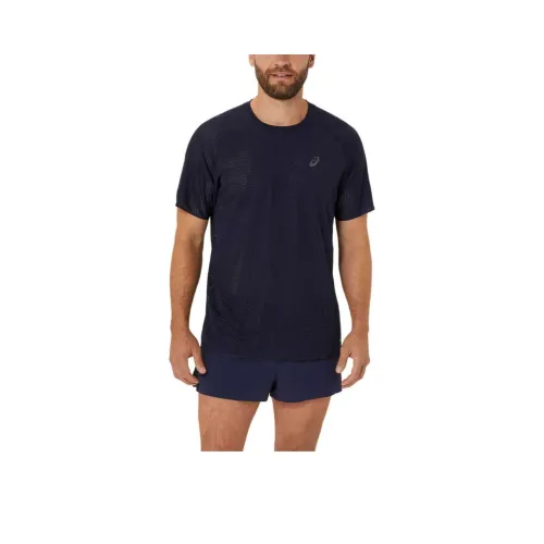 Asics METARUN SS T-Shirt Мужской Темно-синий