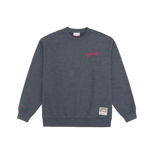 Mitchell Ness Серый Унисекс Свитшоты