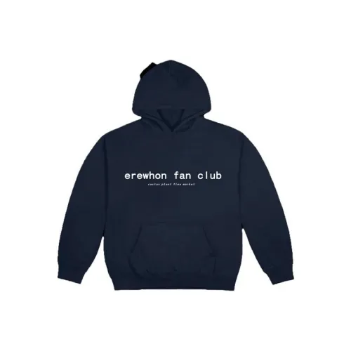 Cactus Plant Flea Market CPFM Collaboration X Erewhon Co Branded SERIES Темно-синий Унисекс Свитшоты