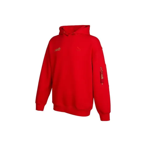 PUMA Красный Унисекс Свитшоты