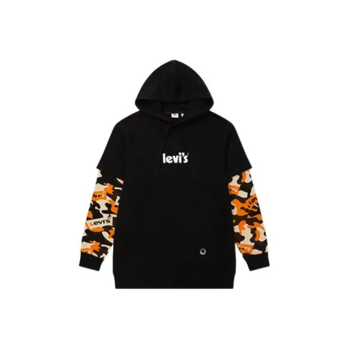 Levi's FW22 Толстовка Мужской Черный