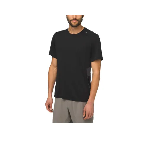 lululemon Fast and Free T-Shirt Мужской Черный