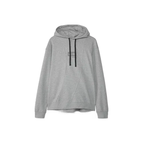 Джордан Fleece Hoodie x PSG Толстовка Мужская Серого цвета