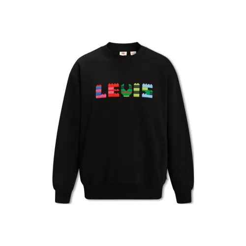 Levis Черный Унисекс Свитшоты