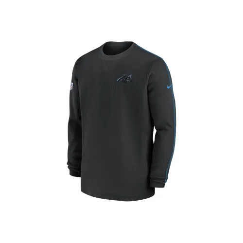 Nike Carolina Panthers Sideline COACH Толстовка Мужской Черный
