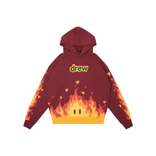 Drew House Flame Series Свитшоты Унисекс Каштановый
