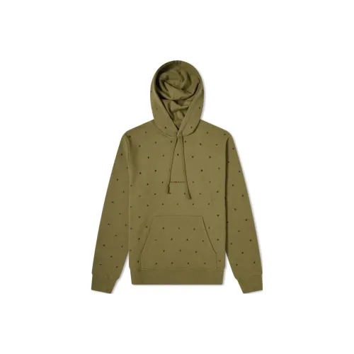 SAINT LAURENT FW22 Толстовка Мужской Армейский зеленый