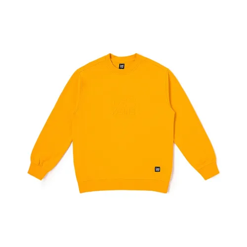 Lee Xline Желтый Унисекс Свитшоты