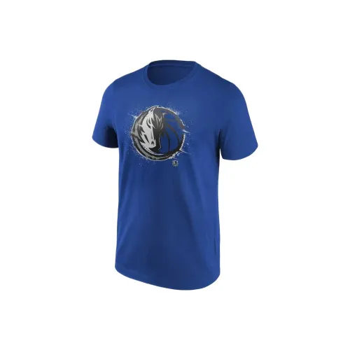 NBA Dallas Mavericks Fanatics T-Shirt Мужской Синий