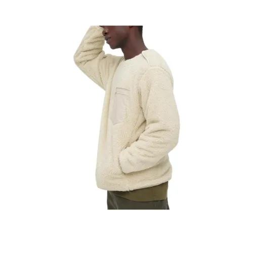 UNIQLO Белый Мужской Свитшот