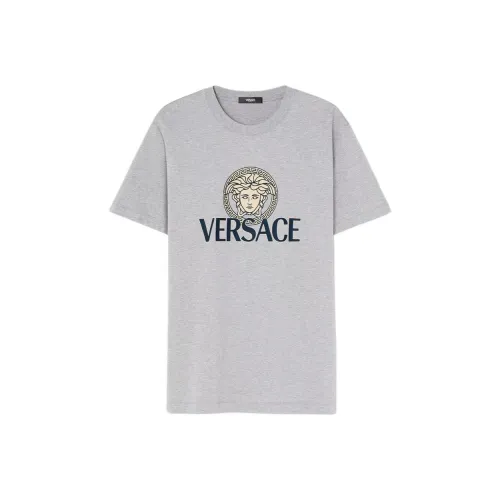 VERSACE Серые Мужские T-Рубашки