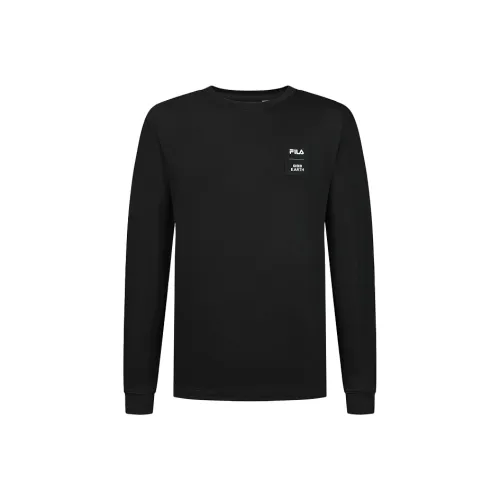 FILA Темно-черные Мужские T-рубашки