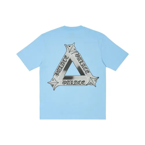 Дворцовый Небесно-голубой Унисекс Футболка