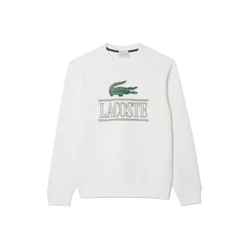 LACOSTE Collaboration Белый Мужской Свитшот