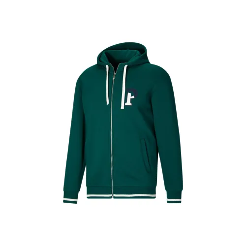 PUMA SQUAD Мужская толстовка мужская зеленая