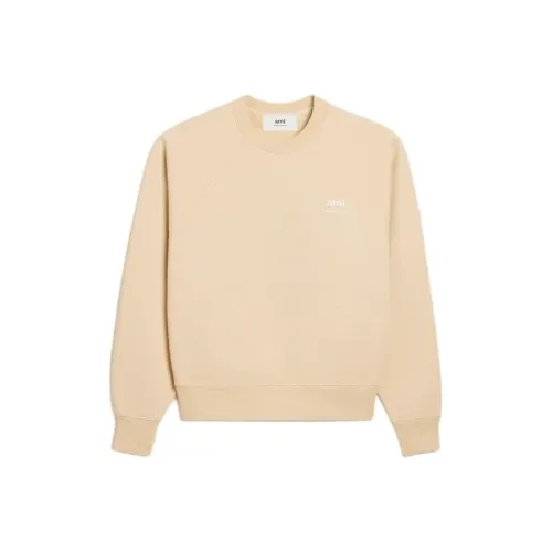AMIPARIS SS24 Свитшот Унисекс Кремовый