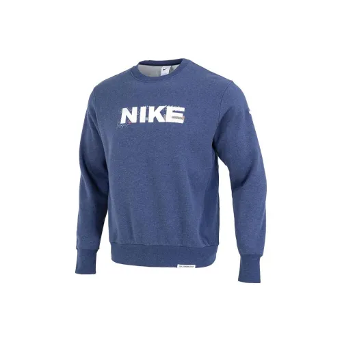 Nike Синий Мужской Свитшот