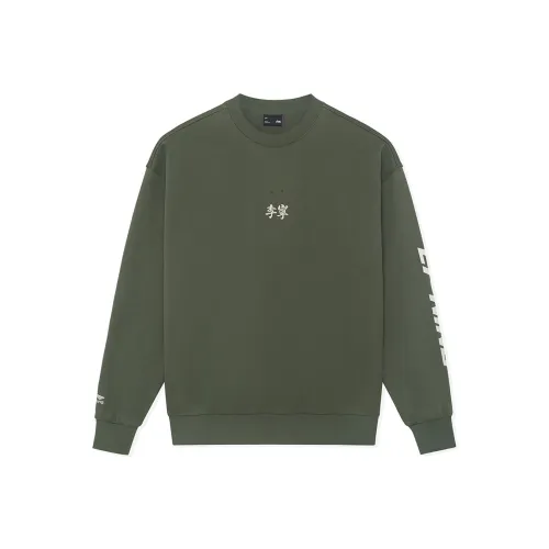 Подкладка Sports Fashion Collection Свитшот Зимний Унисекс Тимьян Зеленый