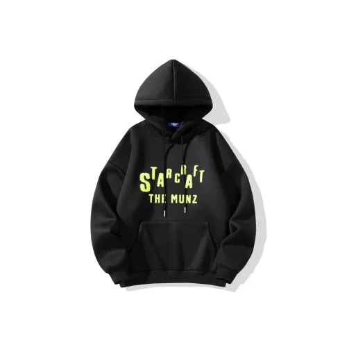 Звездный Seeker Свободный крой С капюшоном Пуловер Толстовка Унисекс