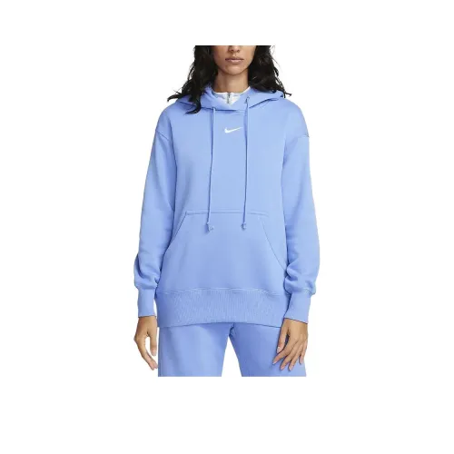 nike Dri Fit Пуловер Баскетбол Толстовка Толстовка Унисекс Синий