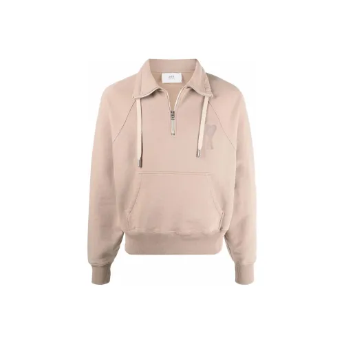 AMIPARIS SS22 Свитшот Унисекс Бежевый