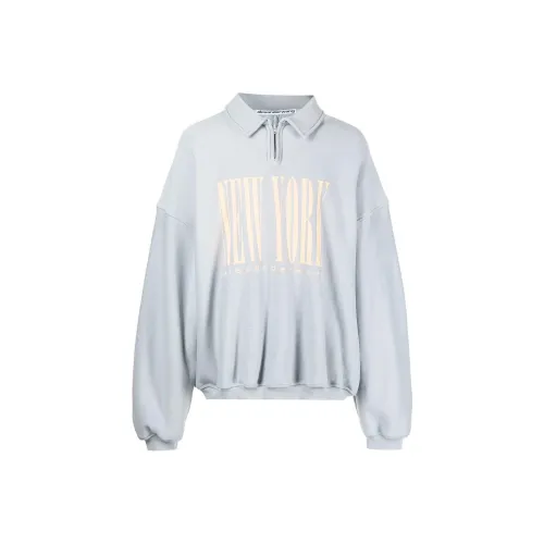 alexander wang Синий Унисекс Свитшоты