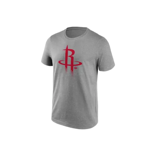 NBA Houston Rockets Fanatics MONO Логотип Футболка Мужская Серого цвета