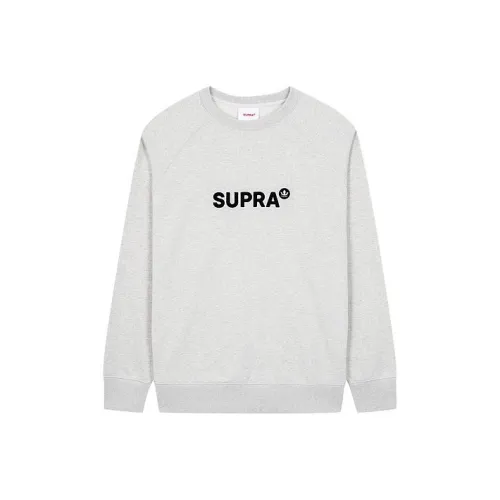 SUPRA Светло-пшеничный серый Унисекс Свитшоты