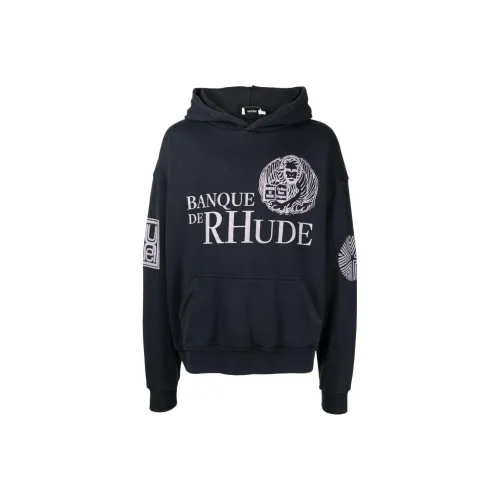 RHUDE Черные Мужские Свитшоты