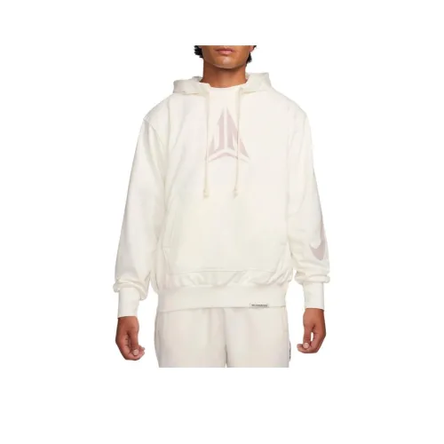 nike Dri Fit Пуловер Баскетбол Толстовка Свитшот Мужской Белый