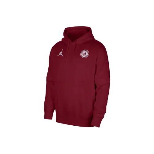 Jordan Oklahoma Club Fleece Sweatshirt Men's Deep Red