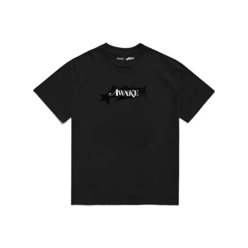 Awake NY BADFRIEND Collaboration Черная Унисекс Футболка