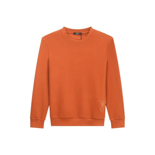 LIU·JO UOMO Orange Мужские Свитшоты