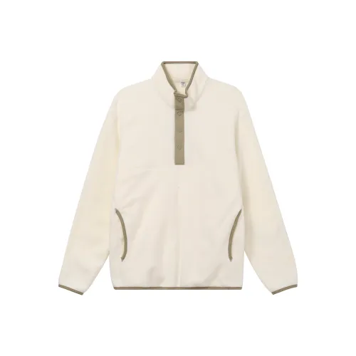 UNIQLO Сливочный Мужской Свитшот