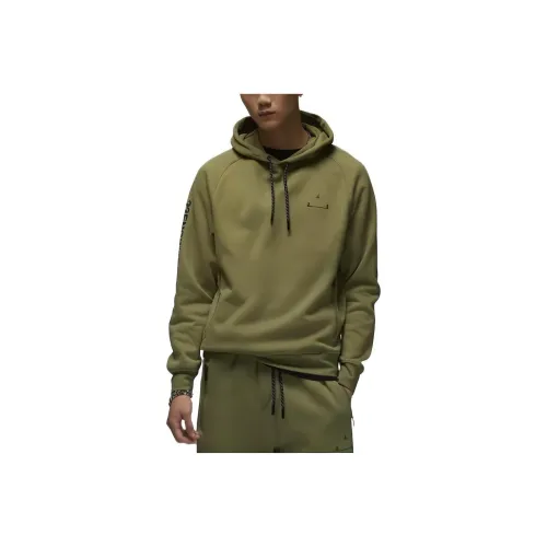 JORDAN Olive Green Men's Sweatshirts Джордан Оливковый Зеленый Мужской Свитшот