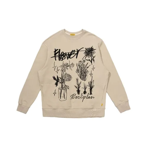 ROCK PLAN Круглый вырез Свободный крой Свитшот Унисекс