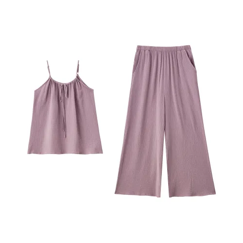 Redu Фиолетовый с вкладышами, Anti Boob Lift Женские пижамные комплекты