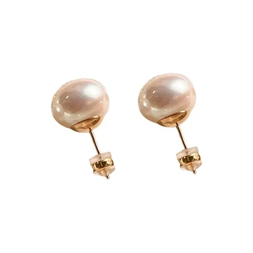 BONAS Искусственная жемчужина Серьги-гвоздики Женские