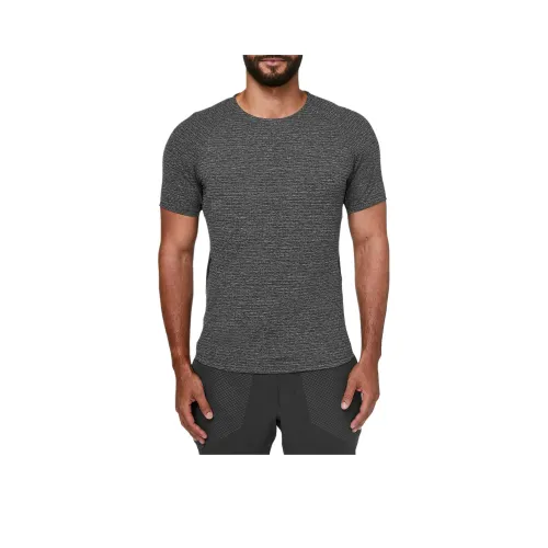 lululemon Stronger AS one T Рубашка Мужская Смешанный цвет Обсидиан Черный