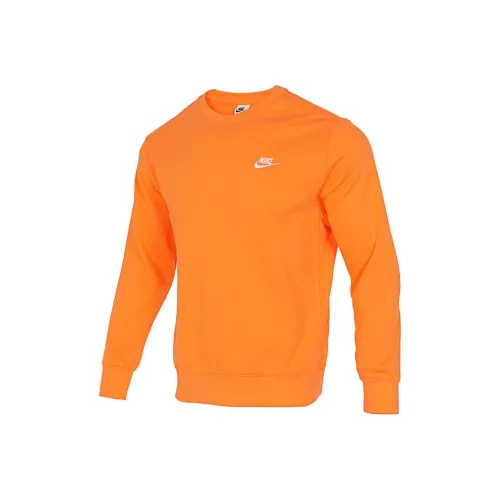 Nike AS M Nsw Club CRW FT Свитшот Мужской Orange